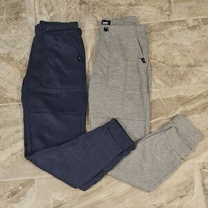 Lee Kids Joggers in Navy and Light Gray bundle
